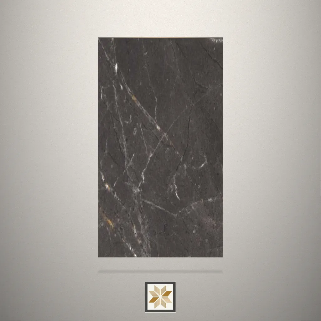 Textured Oliviya 800 Stone Grey Laminate (8x4 feet,0.8 mm): LM-18288