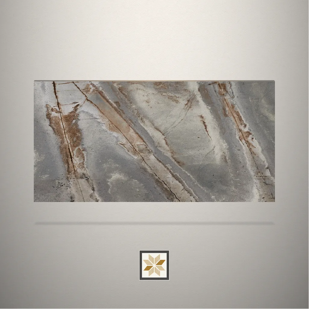 Textured Marble Brown Laminate (8x4 feet,1.25 mm): LM-18304