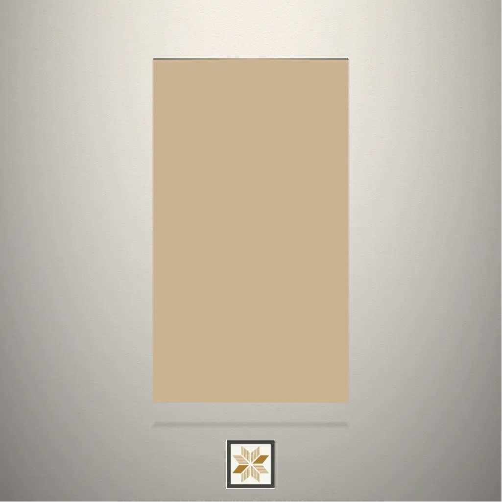 Matt Sepia Solid Color Beige Laminate (8x4 feet,1.5 mm): LM-18339