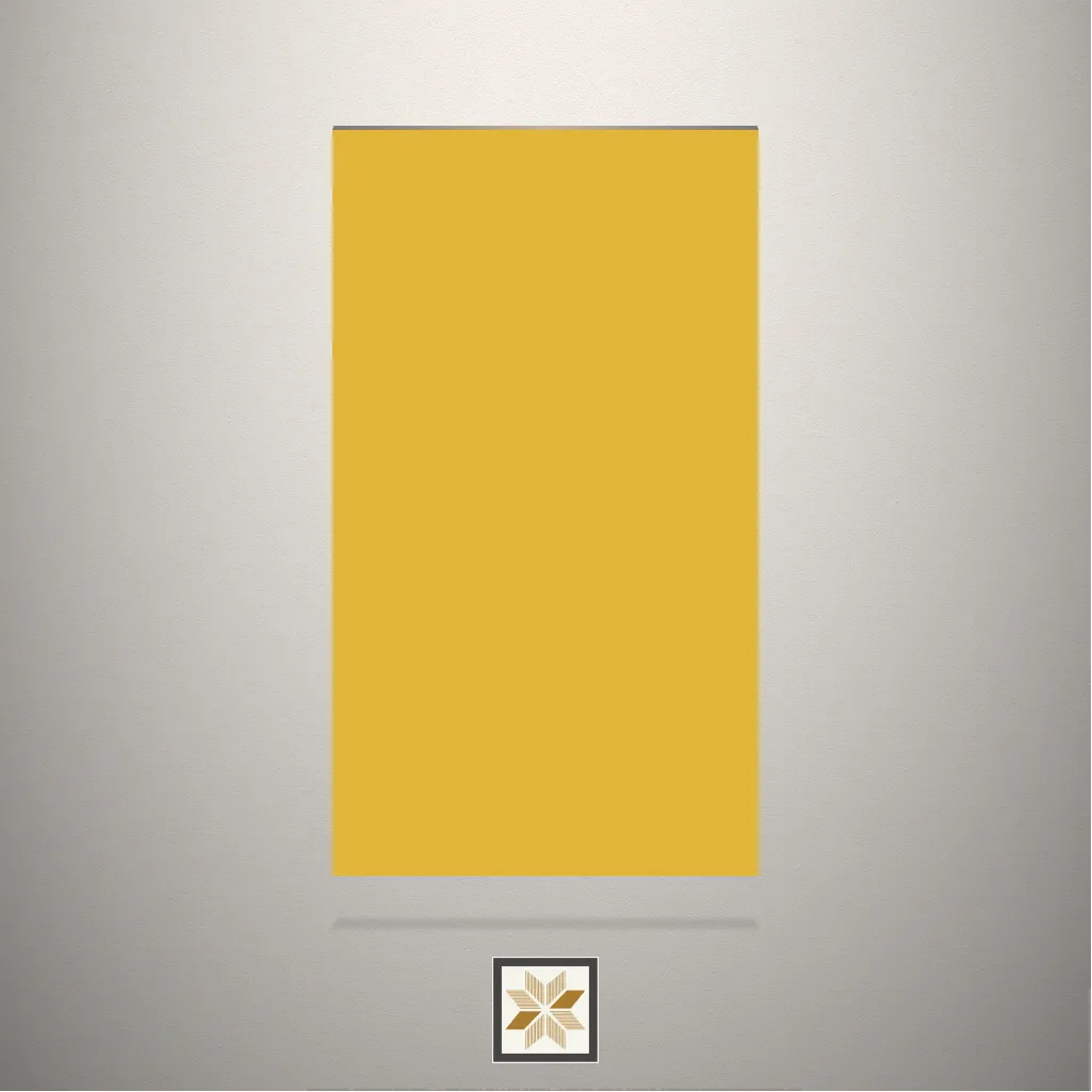 High Gloss Sunlight Solid Color Yellow Laminate (8x4 feet,1.5 mm): LM-18367