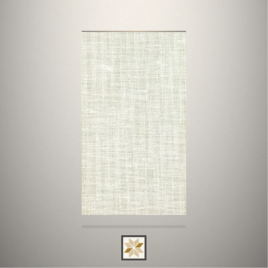 Fabric Linen White Laminate (8x4 feet,0.72 mm): LM-18420
