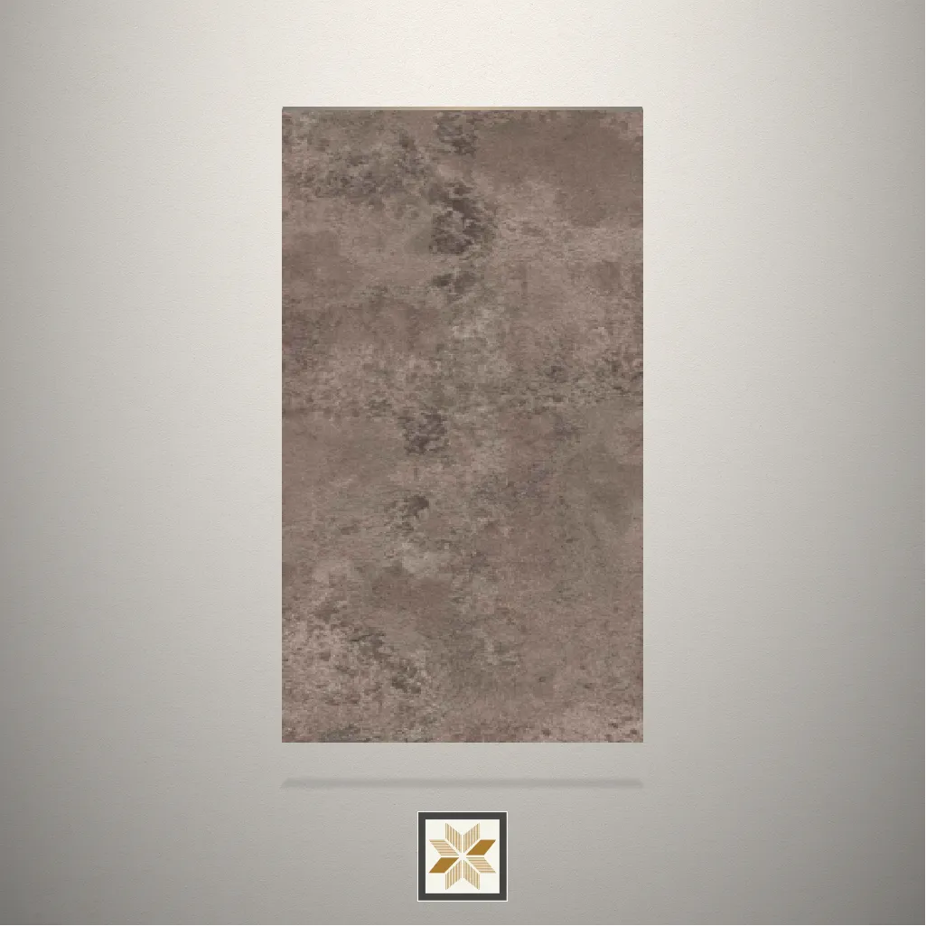 Textured Stone Brown Laminate (8x4 feet,1 mm): LM-18431