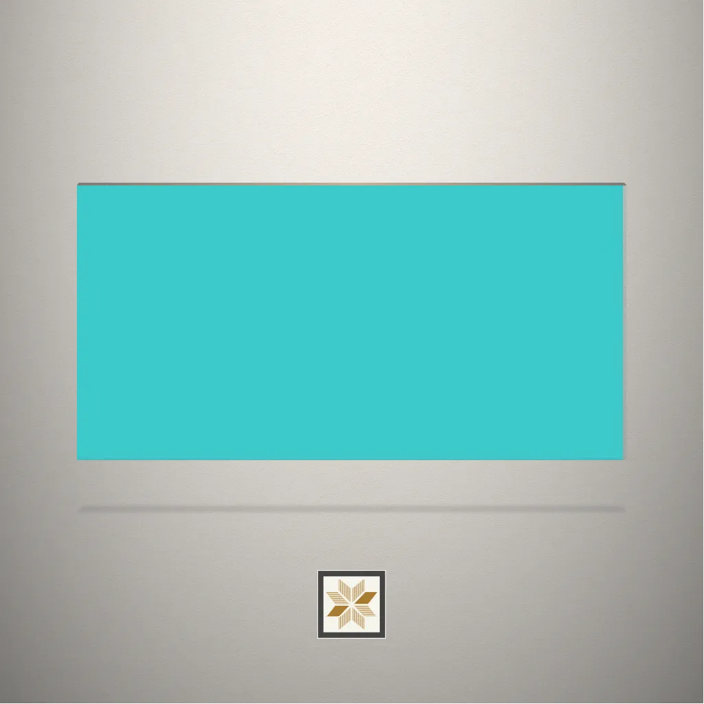 Suede Sea Green Solid Color Blue Laminate (8x4 feet,0.8 mm): LM-18443