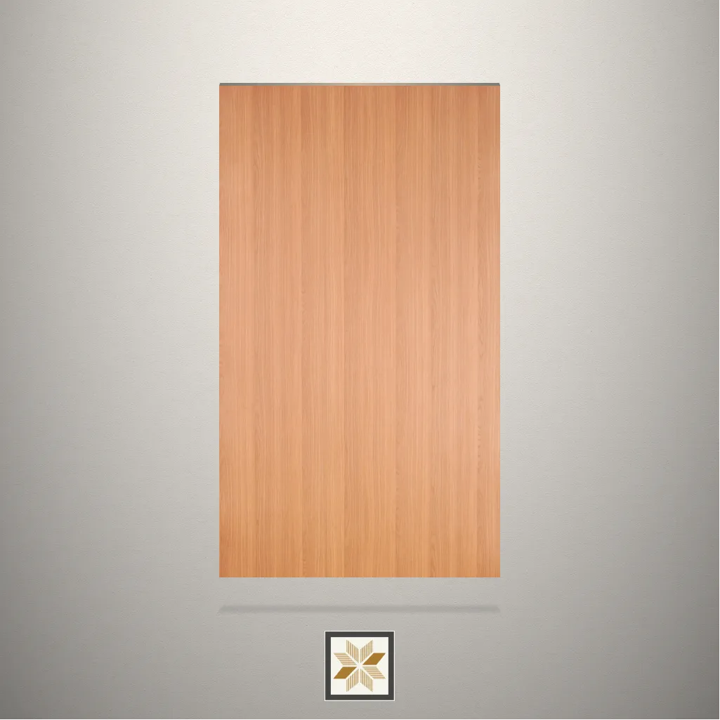 Textured Crest Ash Wood Wooden Brown Laminate (8x4 feet,1 mm): LM-18460