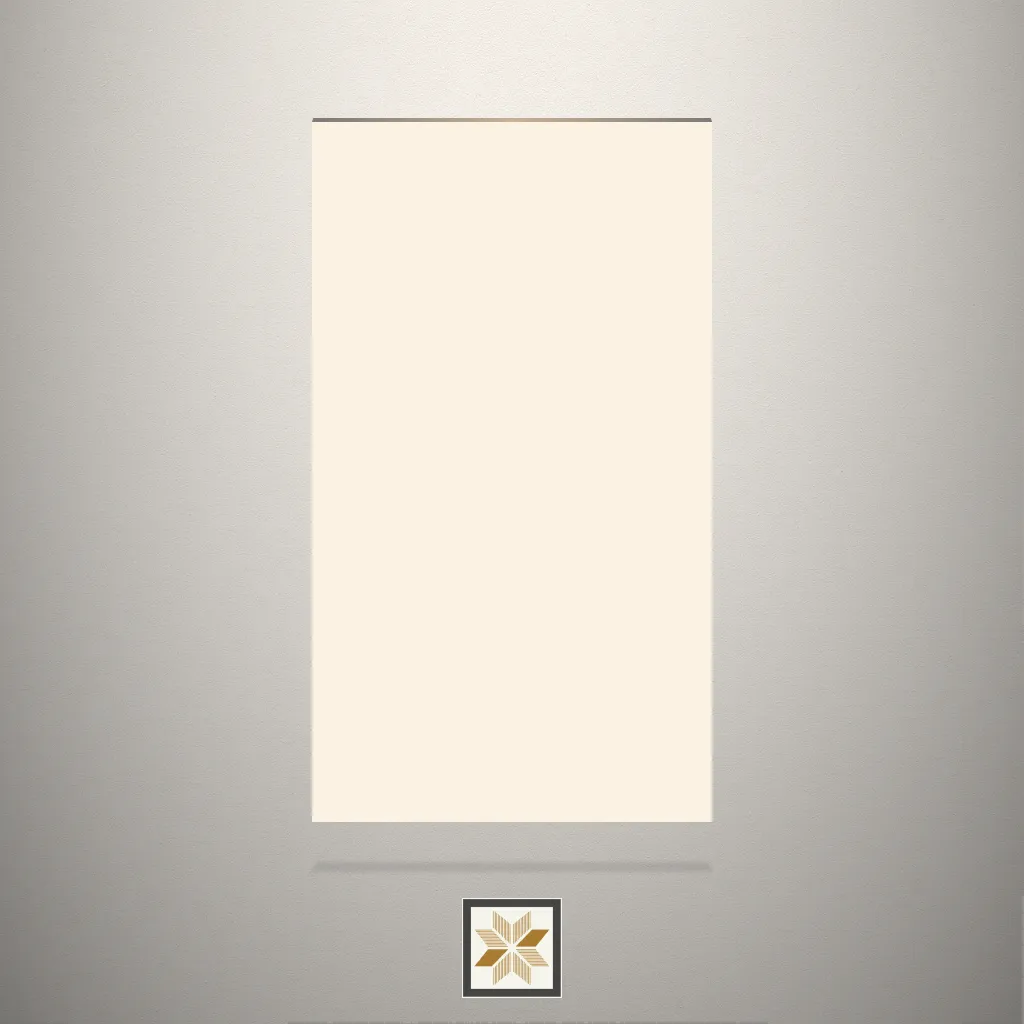 High Gloss Ivory White Solid Color White Laminate (8x4 feet,1.5 mm): LM-18489