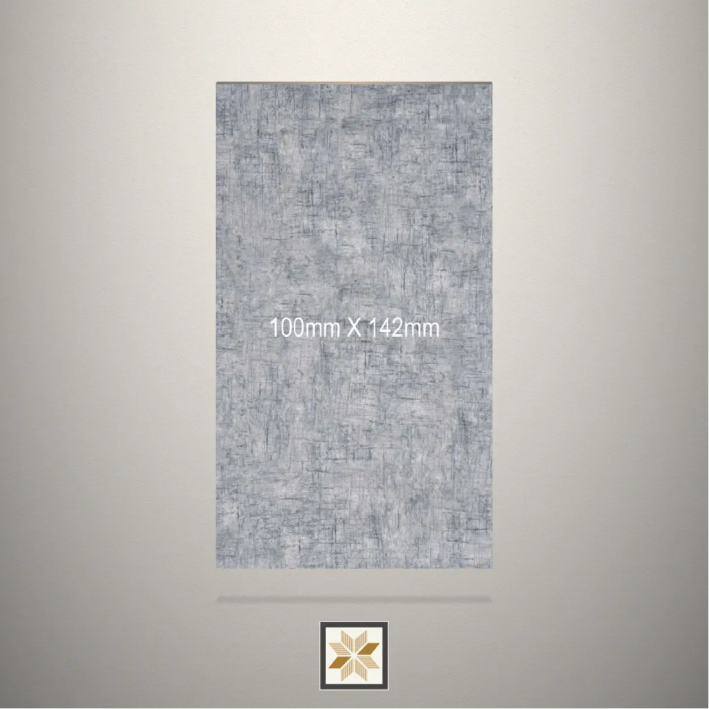 High Gloss Stone Blue Laminate (8x4 feet,1.5 mm): LM-18532