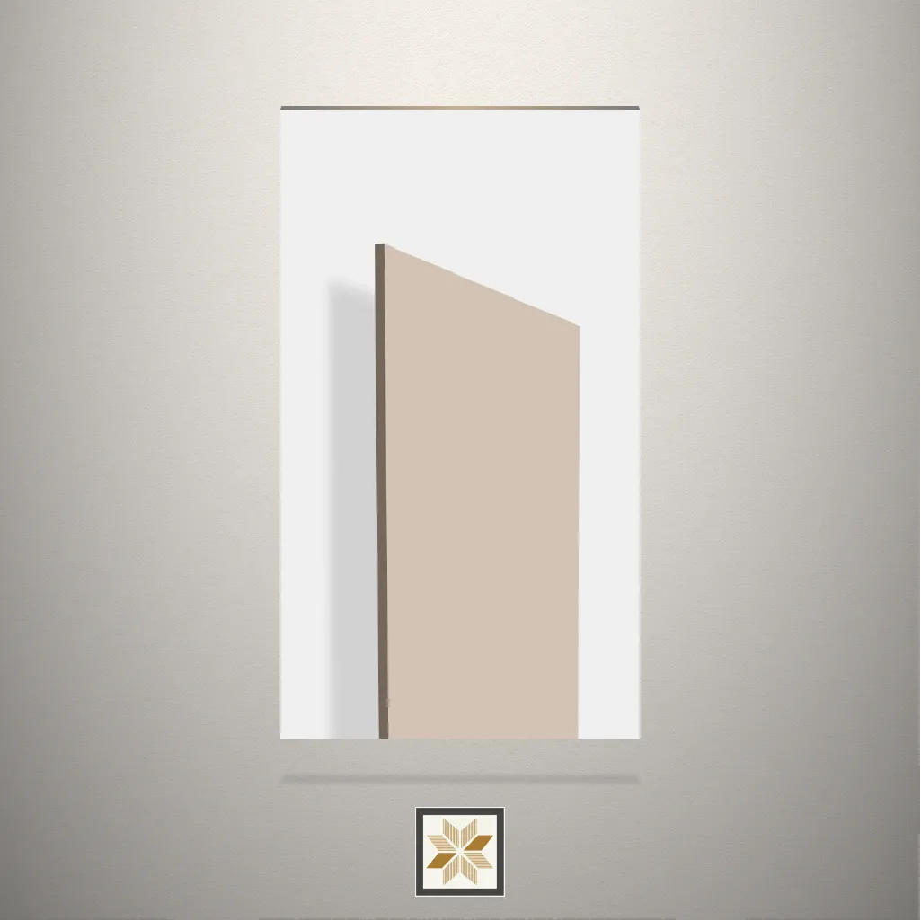 Suede Irish Cream Solid Color Ivory Laminate (8x4 feet,1 mm): LM-18798-C