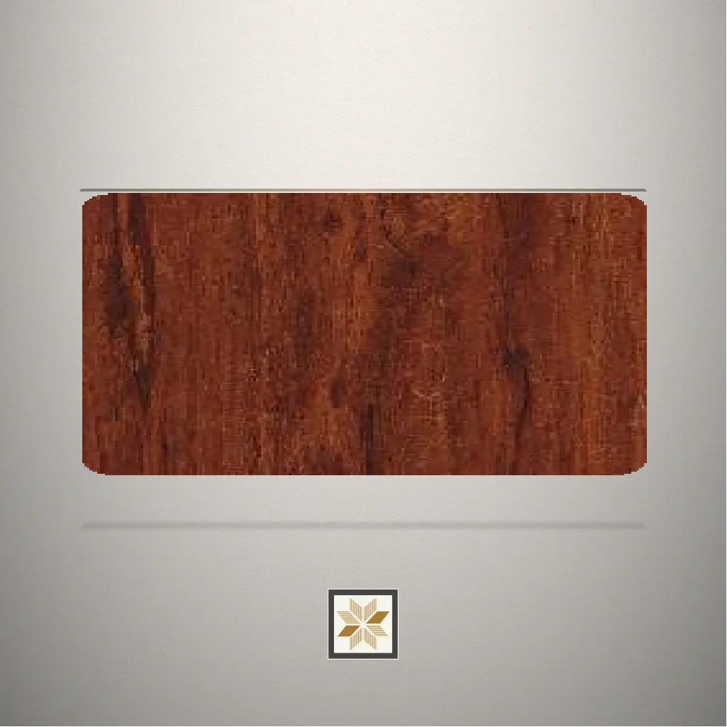 High Gloss Wooden Brown Laminate (8x4 feet,1.5 mm): LM-18591
