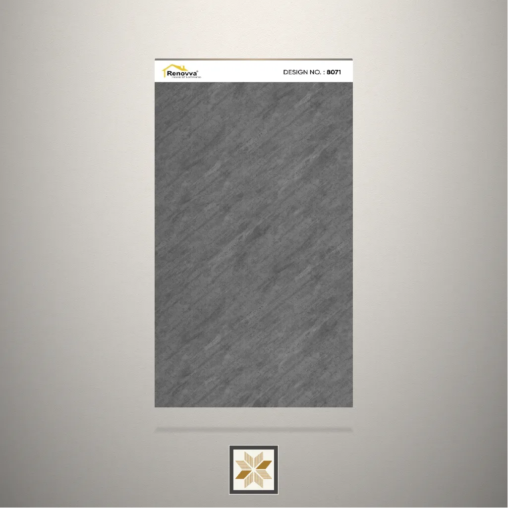 Matt Grey Pietra Stone Grey Laminate (8x4 feet,1 mm): LM-18662