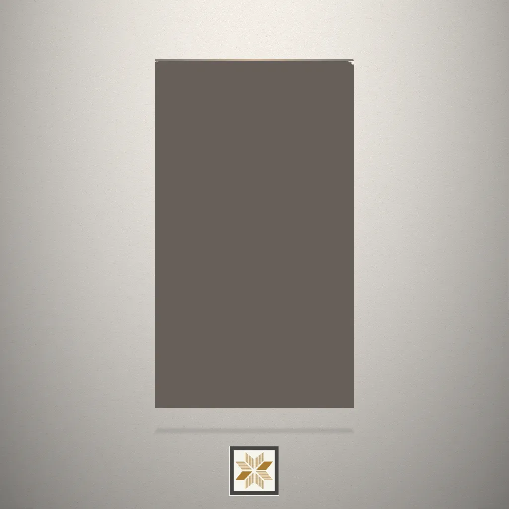 High Gloss Urban Brown Solid Color Brown Laminate (8x4 feet,1.5 mm): LM-18710