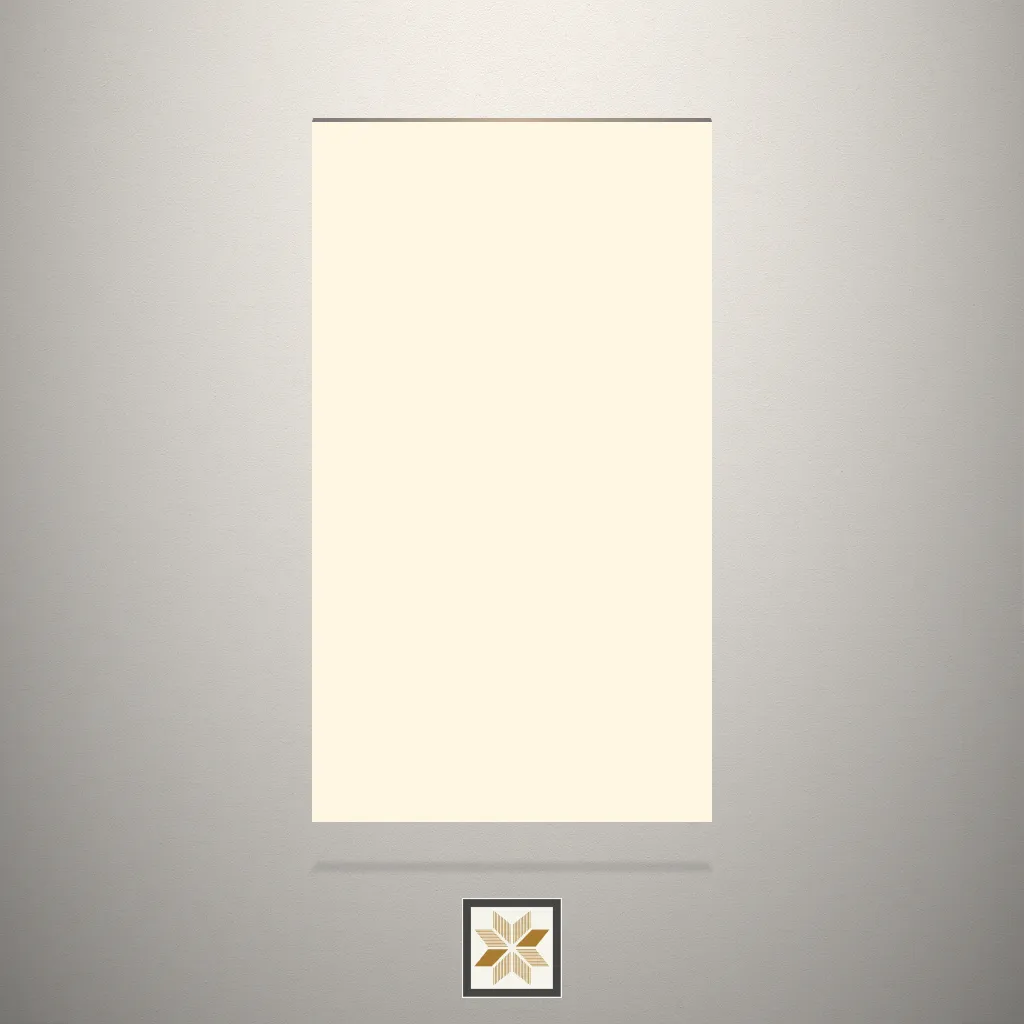 High Gloss Coffee Cream Solid Color Cream Laminate (8x4 feet,1.5 mm): LM-18713