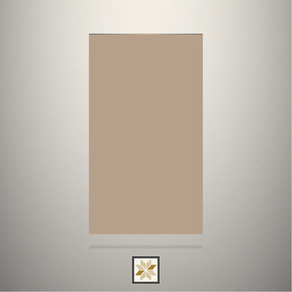 High Gloss Burnt Suger Solid Color Brown Laminate (8x4 feet,1.5 mm): LM-18778