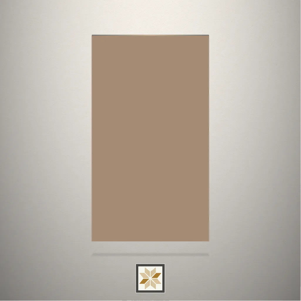 High Gloss Peanut Solid Color Beige Laminate (8x4 feet,1.5 mm): LM-18830