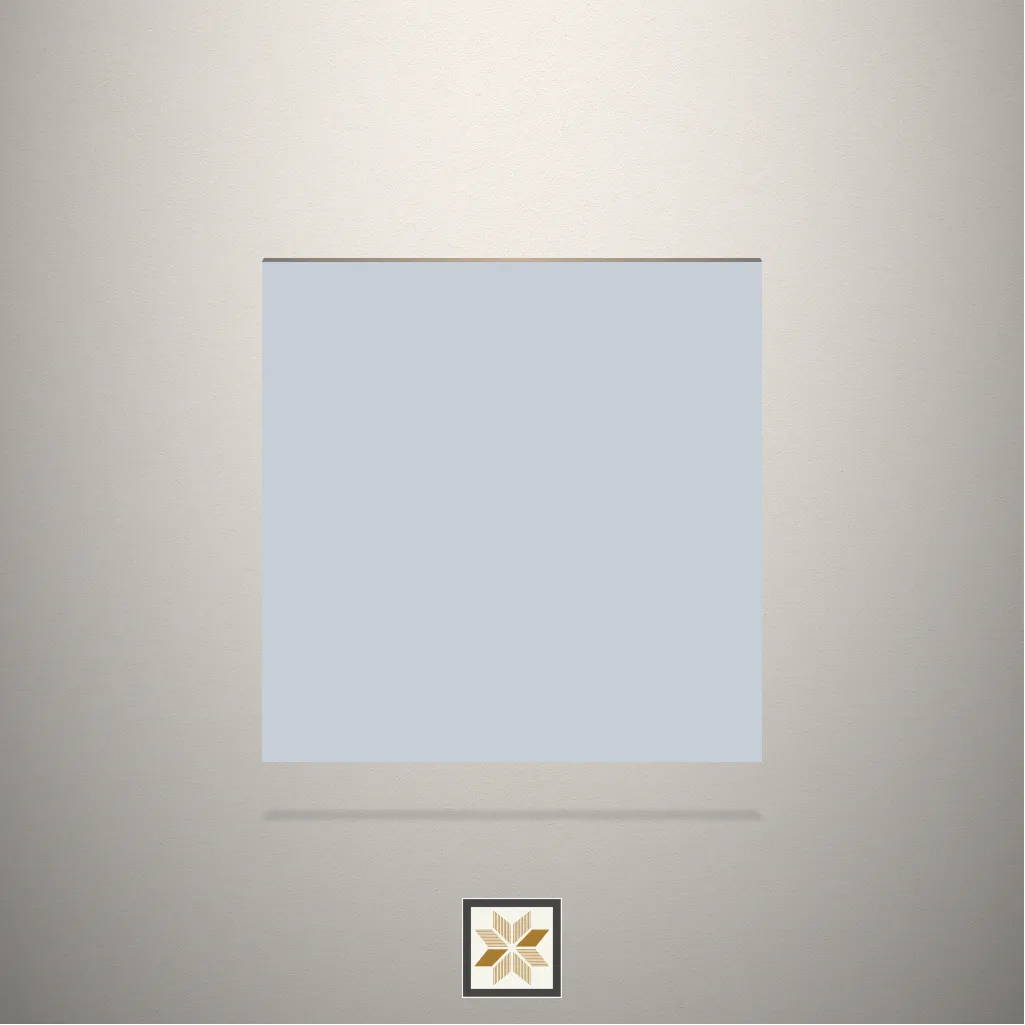 PU(Polyurethane) Powder Blue Metal Blue Laminate (8x4 feet,0.95 mm): LM-18834