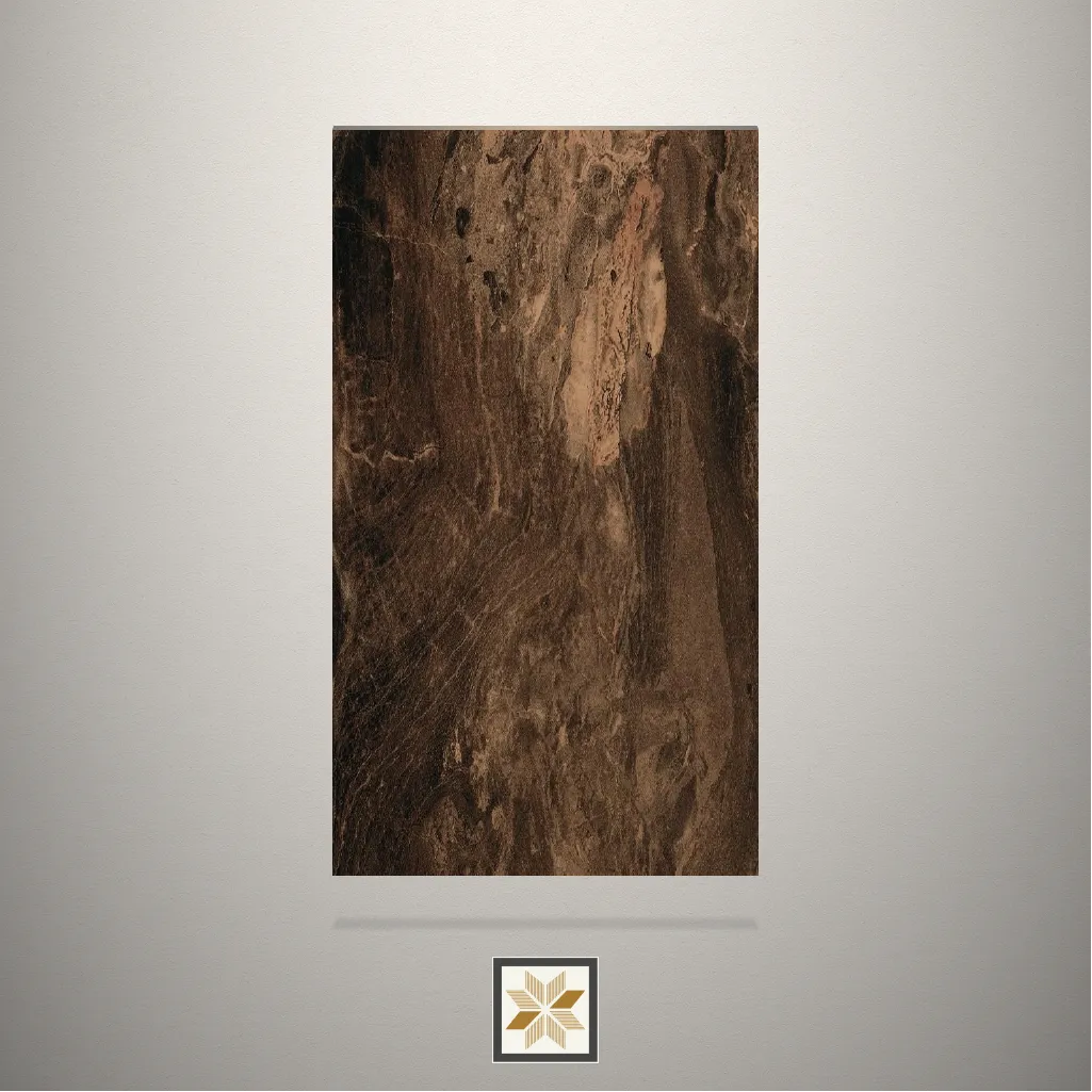High Gloss Ashes Granite Stone Brown Laminate (8x4 feet,0.8 mm): LM-18845