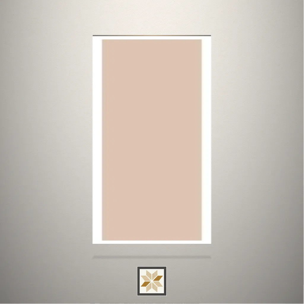 Textured Rosy Beige Solid Color Green Laminate (8x4 feet,1 mm): LM-18852