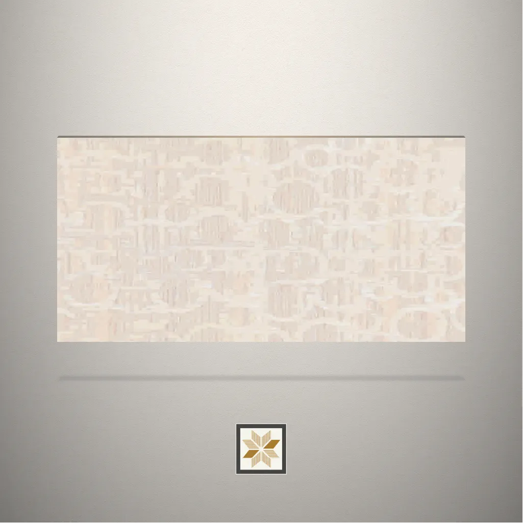High Gloss Feliciana Pattern Cream Laminate (8x4 feet,1 mm): LM-18870