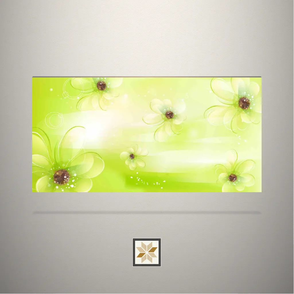 High Gloss Wonder Beauty Digital Printed Multi Colour Laminate (8x4 feet,1 mm): LM-18875