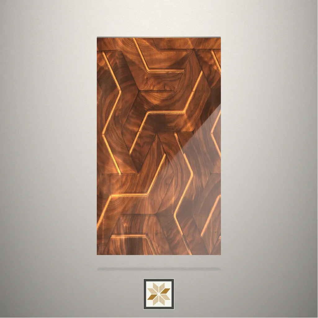 Textured Sumatra Maple Pattern Brown Laminate (8x4 feet,0.8 mm): LM-18893