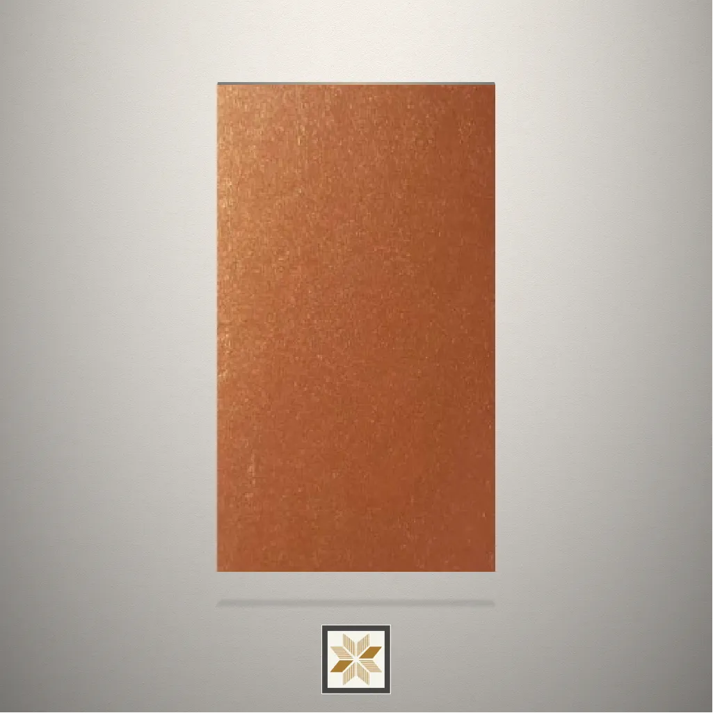 Metal Crystal Golden Metal Brown Laminate (8x4 feet,1 mm): LM-18897