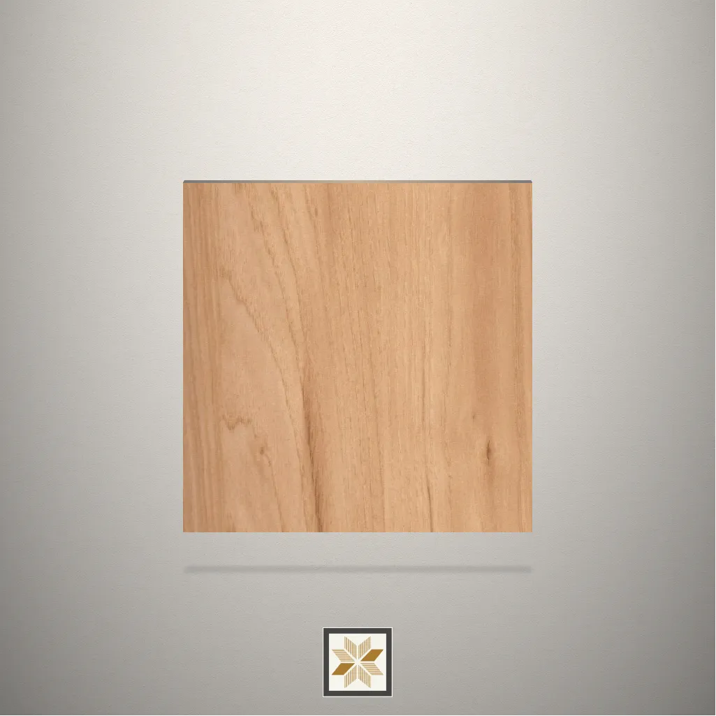 Suede Wooden Beige Laminate (8x4 feet,1 mm): LM-18906