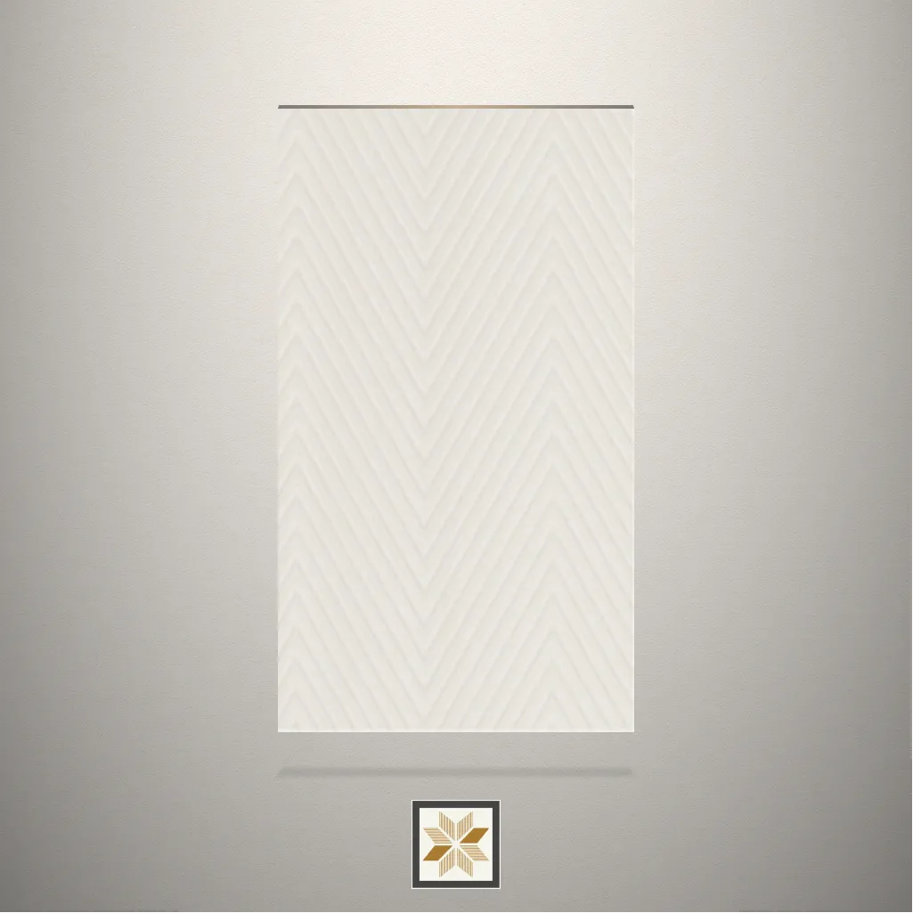Textured Off White Abstract Artistic White Laminate (8x4 feet,0.8 mm): LM-18911