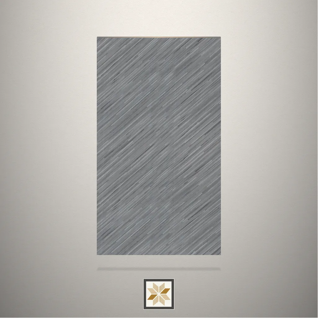 High Gloss Retro Aqua Marble Grey Laminate (8x4 feet,1 mm): LM-18995-C