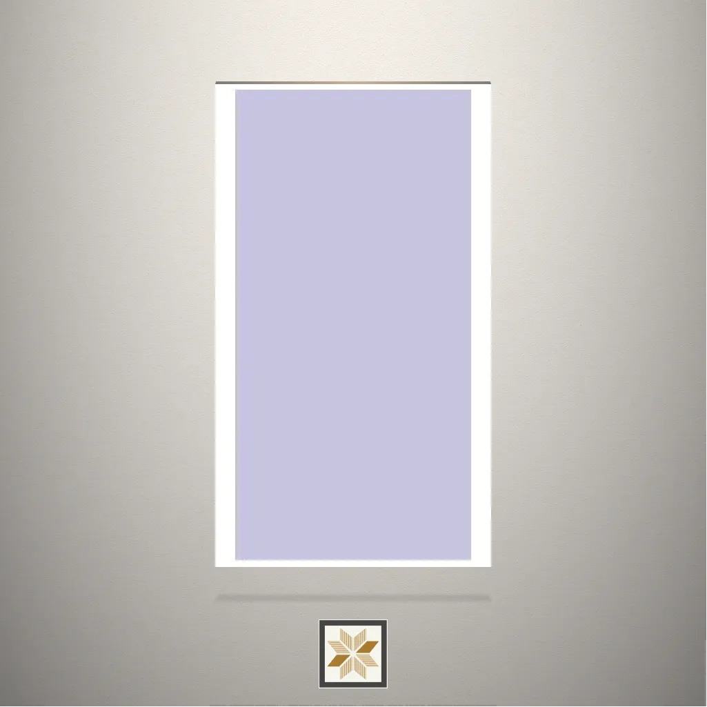 High Gloss Purple Solid Color Beige Laminate (8x4 feet,1 mm): LM-19005