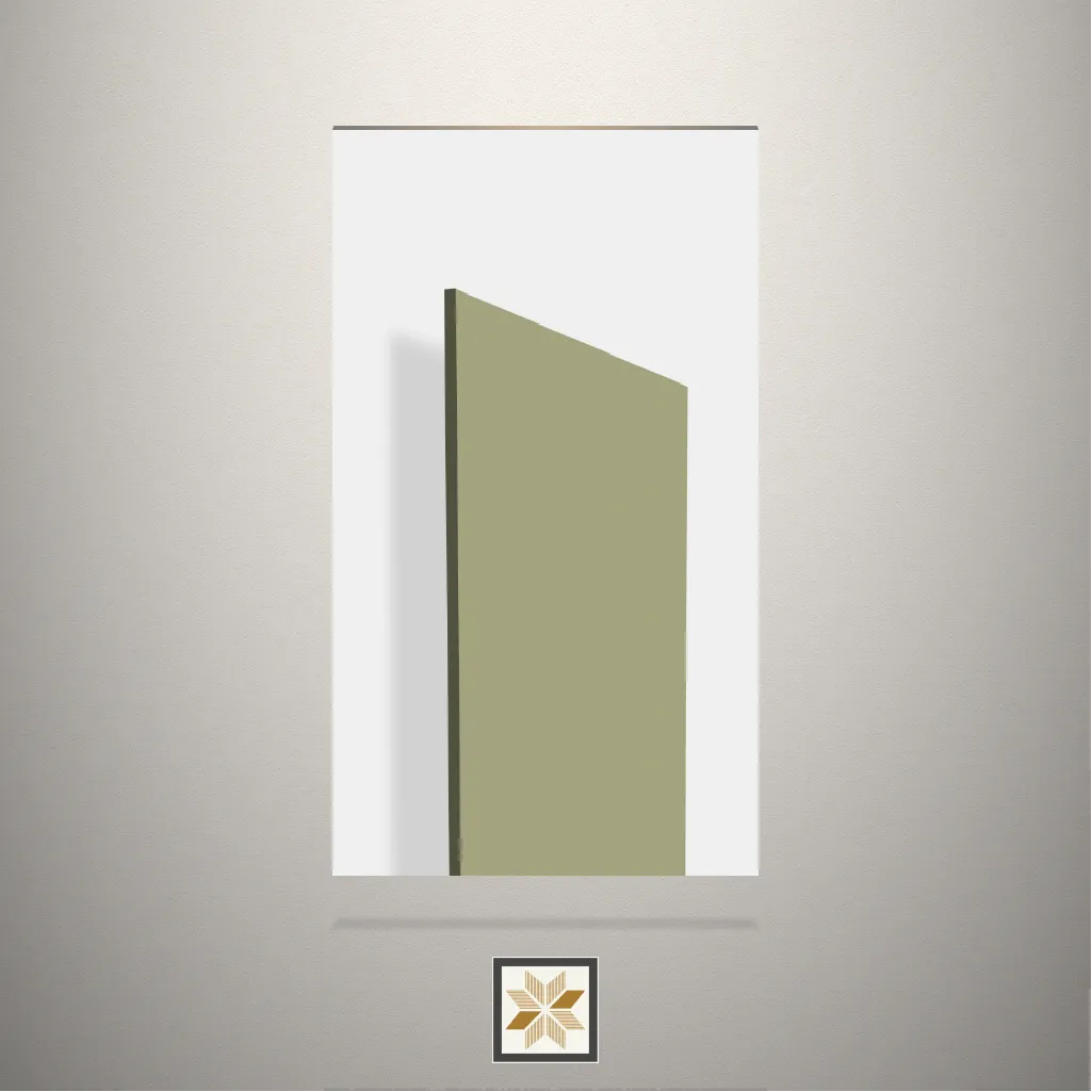 Textured Clary Jade Solid Color Green Laminate (8x4 feet,1 mm): LM-19055