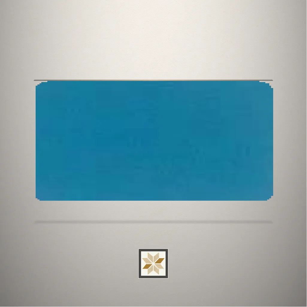 High Gloss Solid Color Blue Laminate (8x4 feet,1 mm): LM-19063
