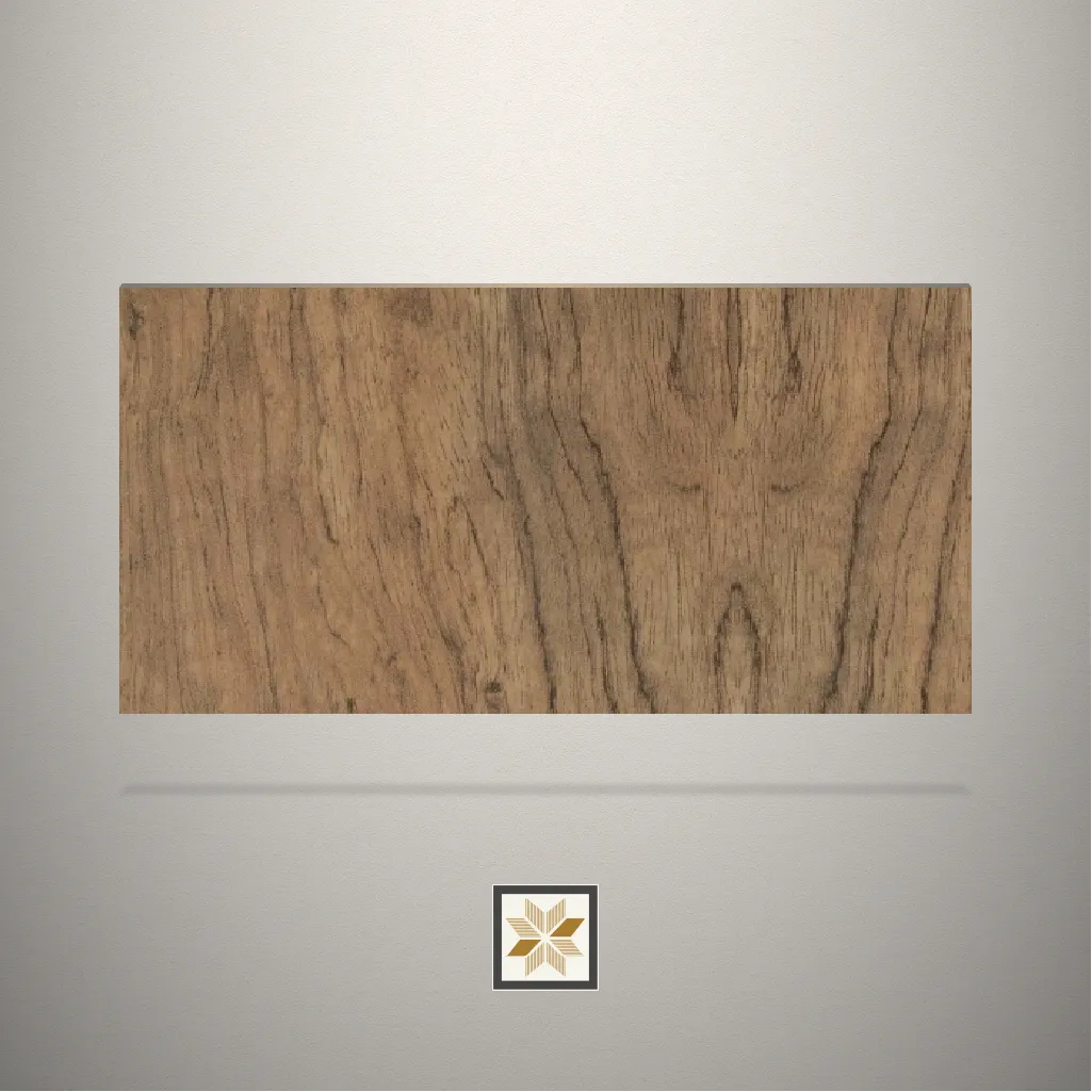 Textured Vector Bubinga Wooden Brown Laminate (8x4 feet,1 mm): LM-19116