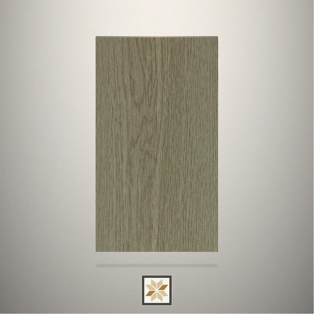 Matt Brown Oak Wooden Brown Laminate (8x4 feet,1 mm): LM-19151