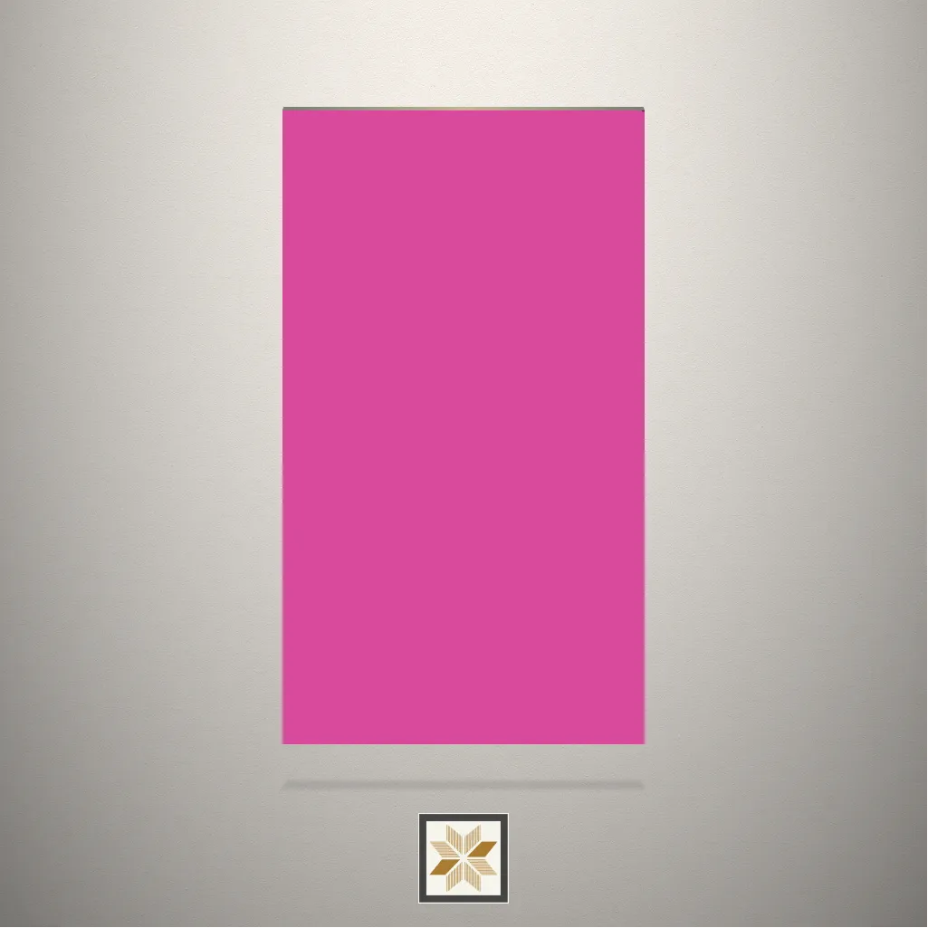 High Gloss Baby Pink Solid Color Brown Laminate (8x4 feet,1 mm): LM-19176