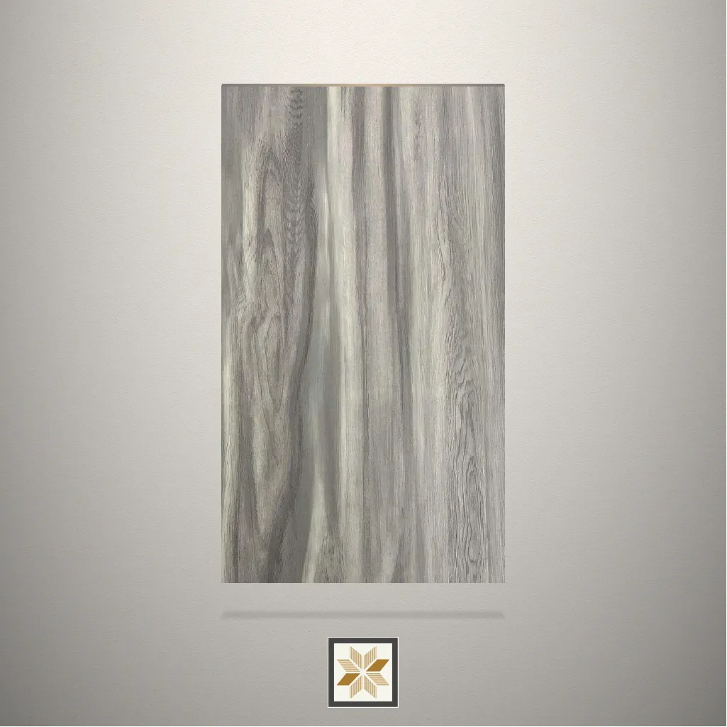 Textured Wooden Grey Laminate (8x4 feet,1 mm): LM-19177