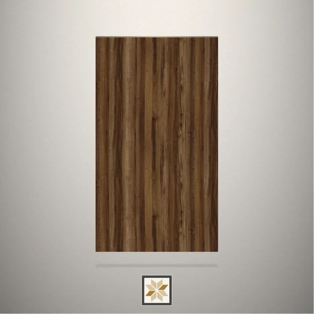 Matt Sawana Wooden Brown Laminate (8x4 feet,1 mm): LM-19239