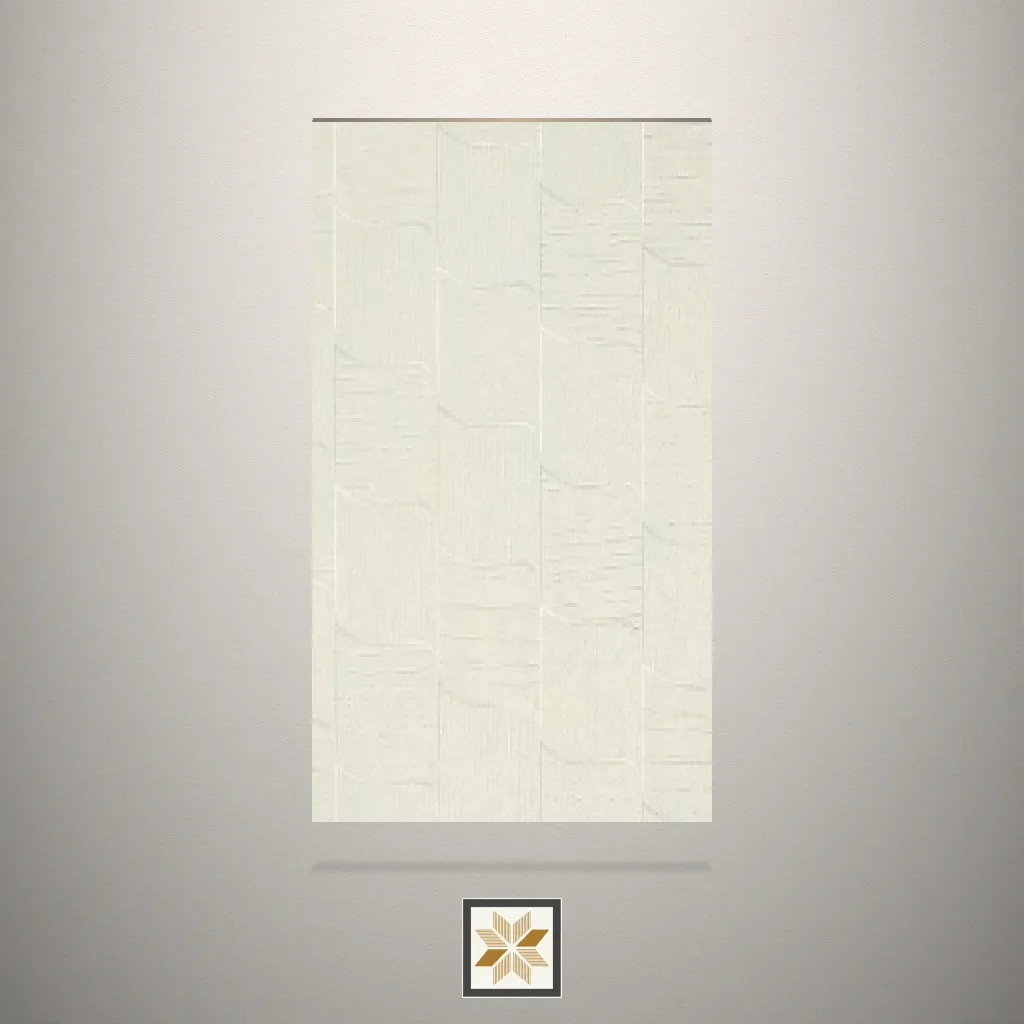 Textured Warm White Pattern White Laminate (8x4 feet,0.8 mm): LM-19256