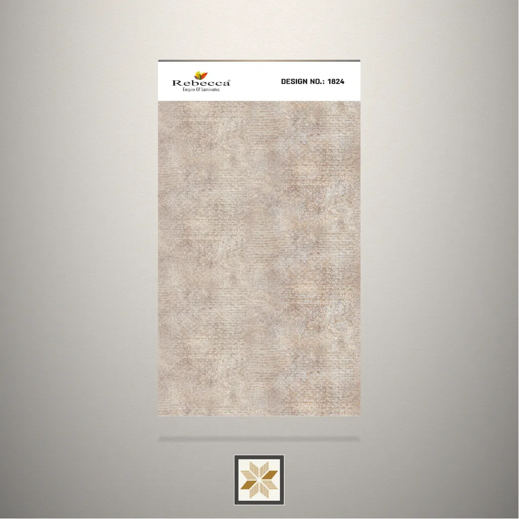 High Gloss Solishburry Pink Marble Beige Laminate (8x4 feet,1 mm): LM-19271