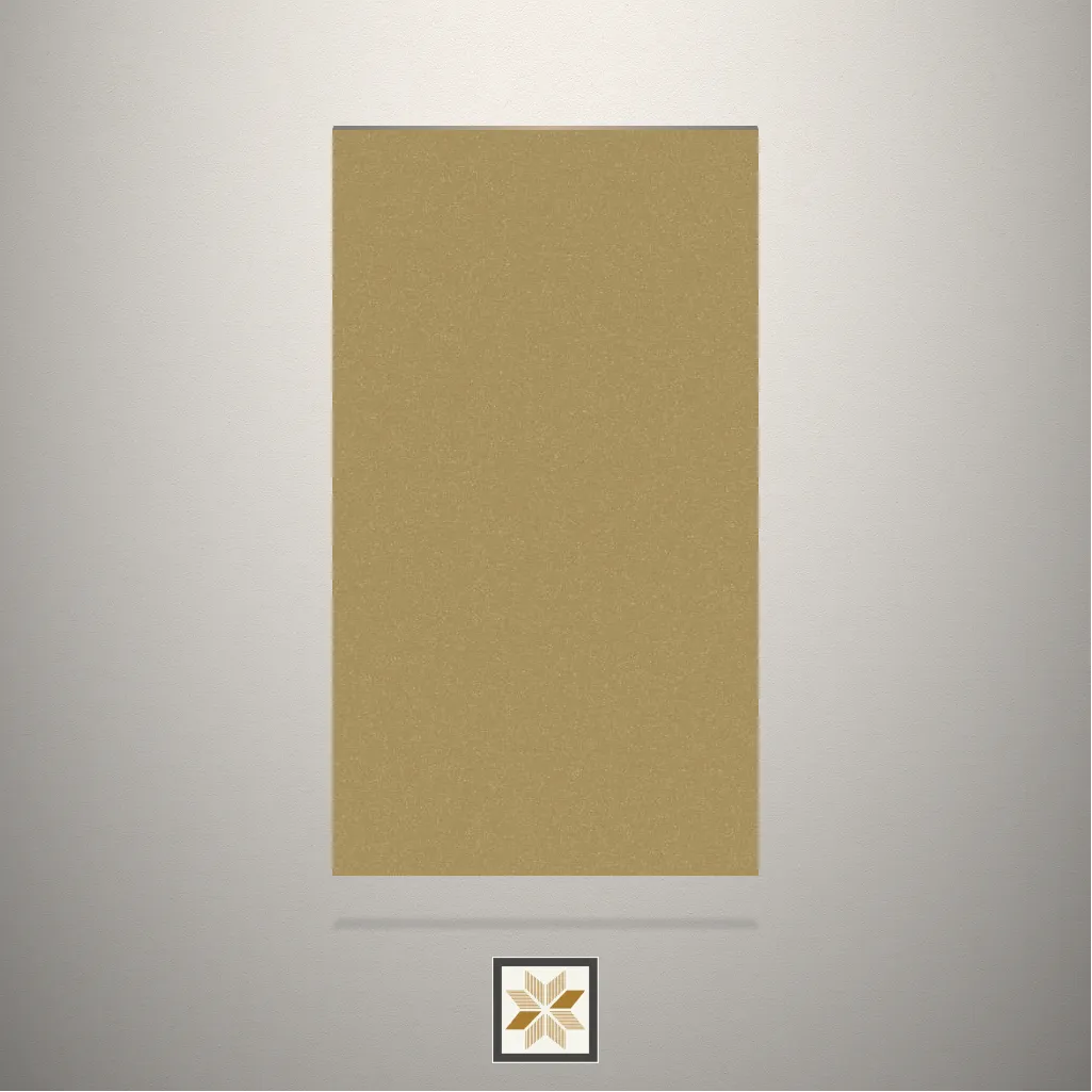 High Gloss Sand Solid Color Brown Laminate (8x4 feet,1 mm): LM-19286