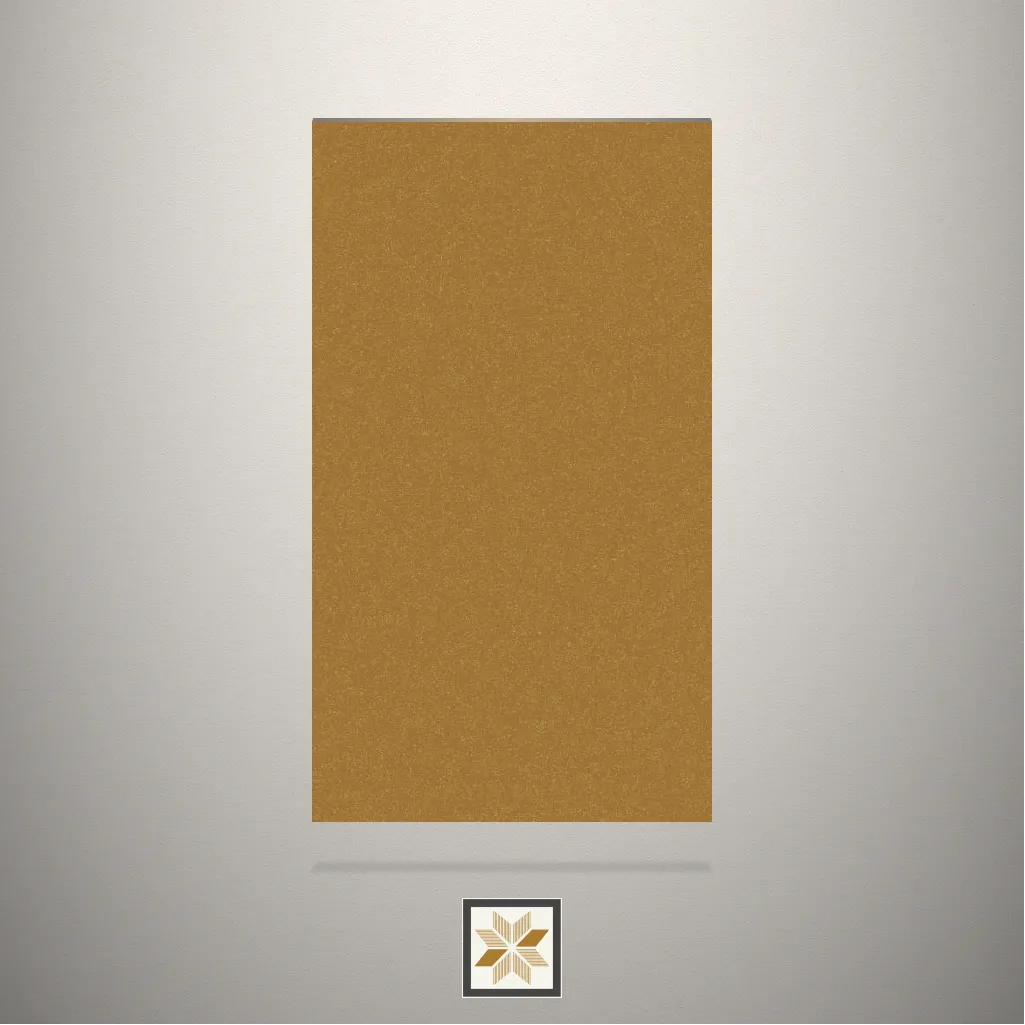 High Gloss Urban Beige Solid Color Brown Laminate (8x4 feet,1 mm): LM-19312