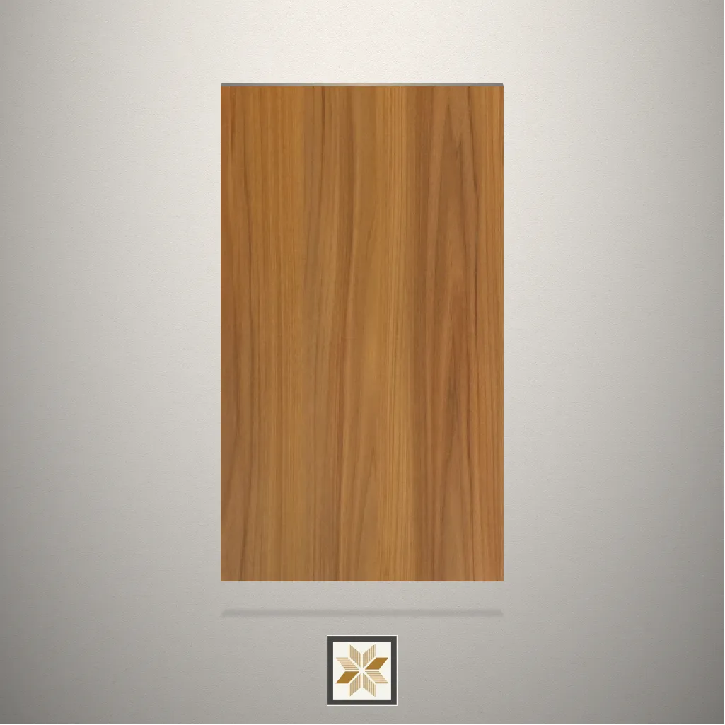 Textured California Elm Wooden Brown Laminate (8x4 feet,1 mm): LM-19313