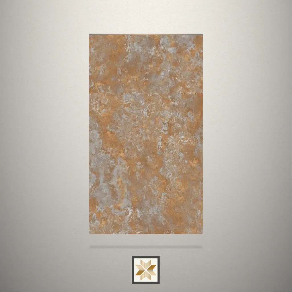 Textured Lava Ash Marble Multi Colour Laminate (8x4 feet,1 mm): LM-19395