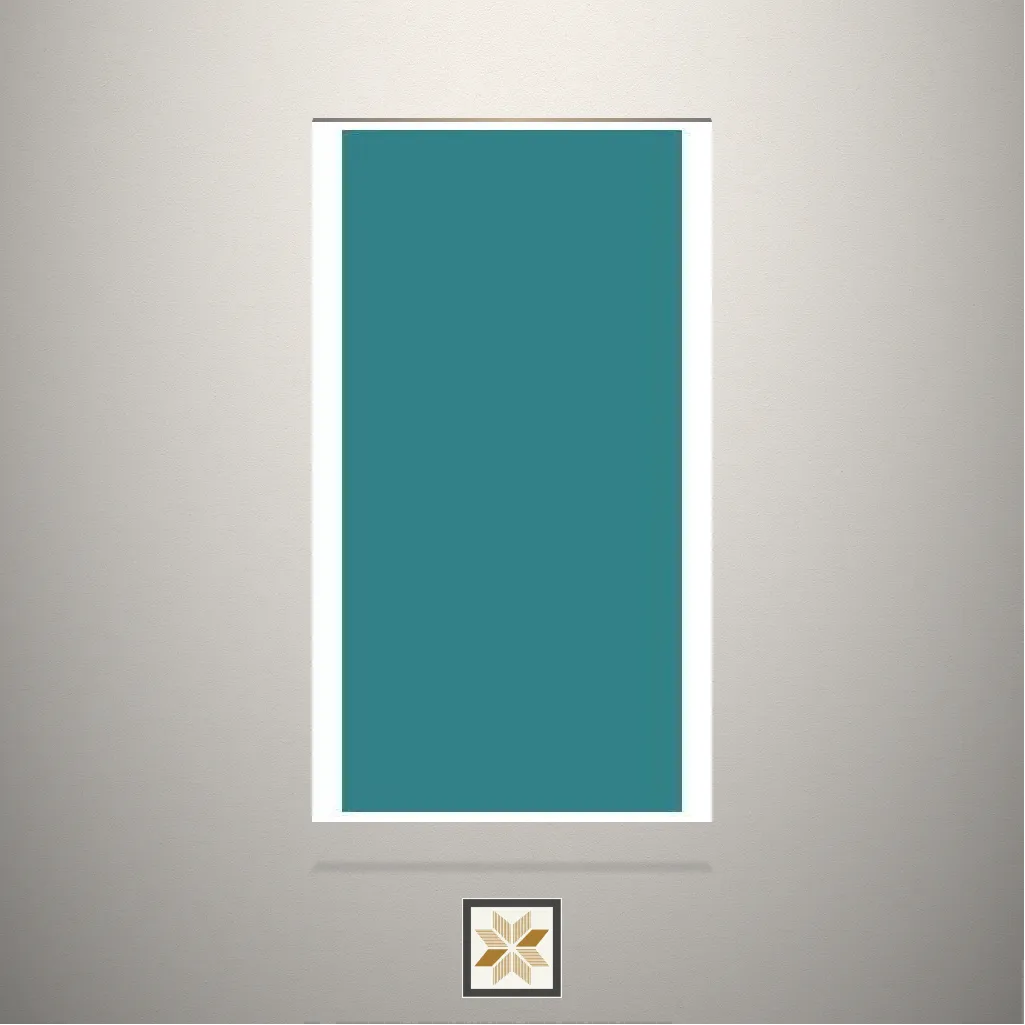 High Gloss Aura Green Solid Color Gold Laminate (8x4 feet,1 mm): LM-19433