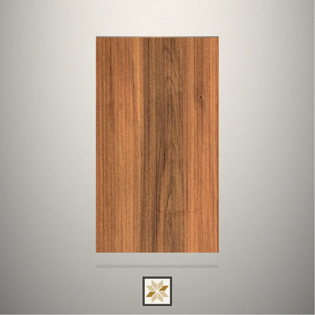 Textured Copper Wood Wooden Brown Laminate (8x4 feet,0.8 mm): LM-19445