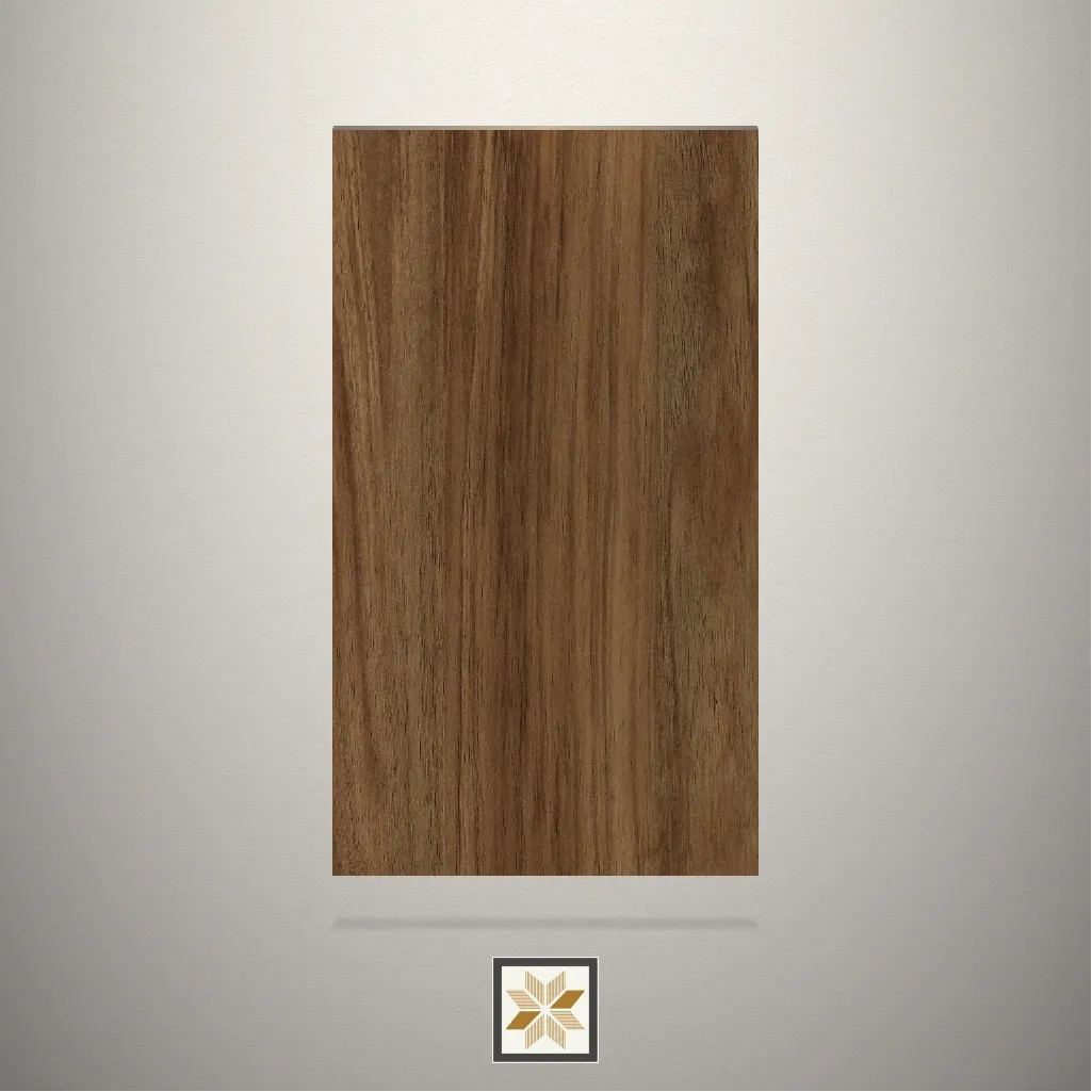 High Gloss Jungle Wood Wooden Brown Laminate (8x4 feet,0.8 mm): LM-19496
