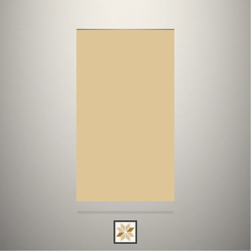 High Gloss Solid Color Beige Laminate (8x4 feet,1.5 mm): LM-19501