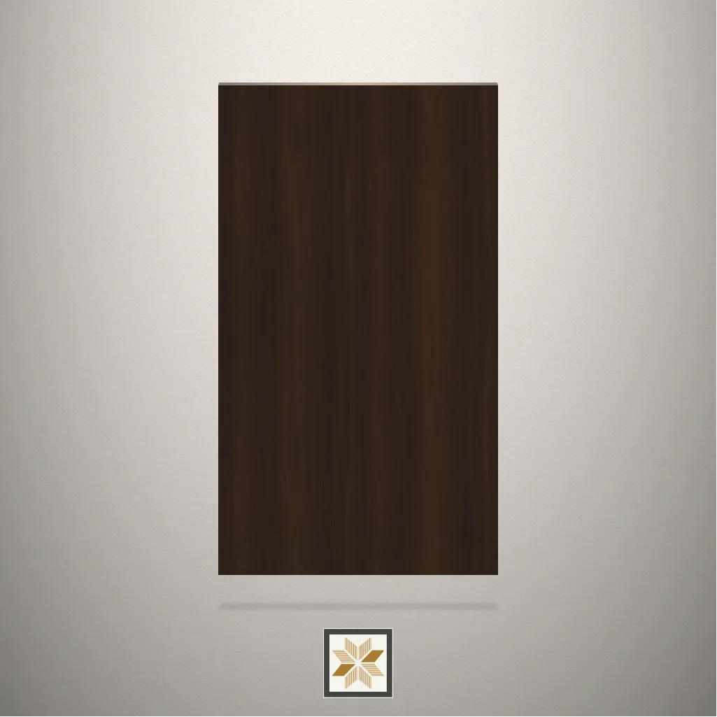Textured Teak Dark Wooden Brown Laminate (8x4 feet,0.8 mm): LM-19509