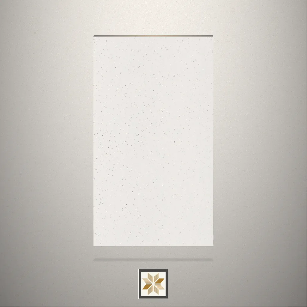 High Gloss Sparkle Glitter White Laminate (8x4 feet,0.8 mm): LM-19544