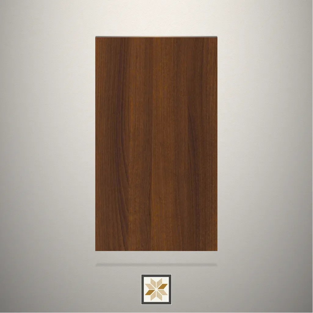 Textured AMBER CHERRY Wooden Brown Laminate (8x4 feet,1 mm): LM-19563