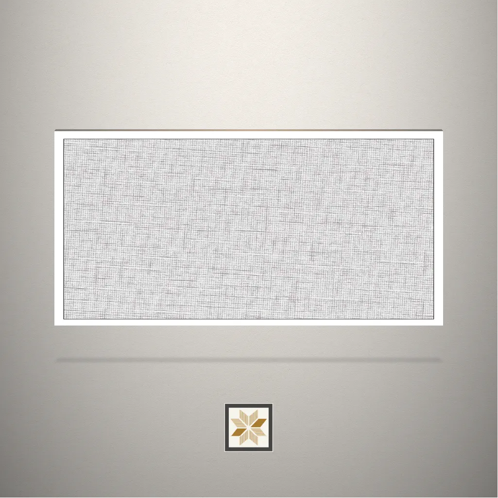 Suede Fabric Linen Silver Laminate (8x4 feet,0.72 mm): LM-19569-B