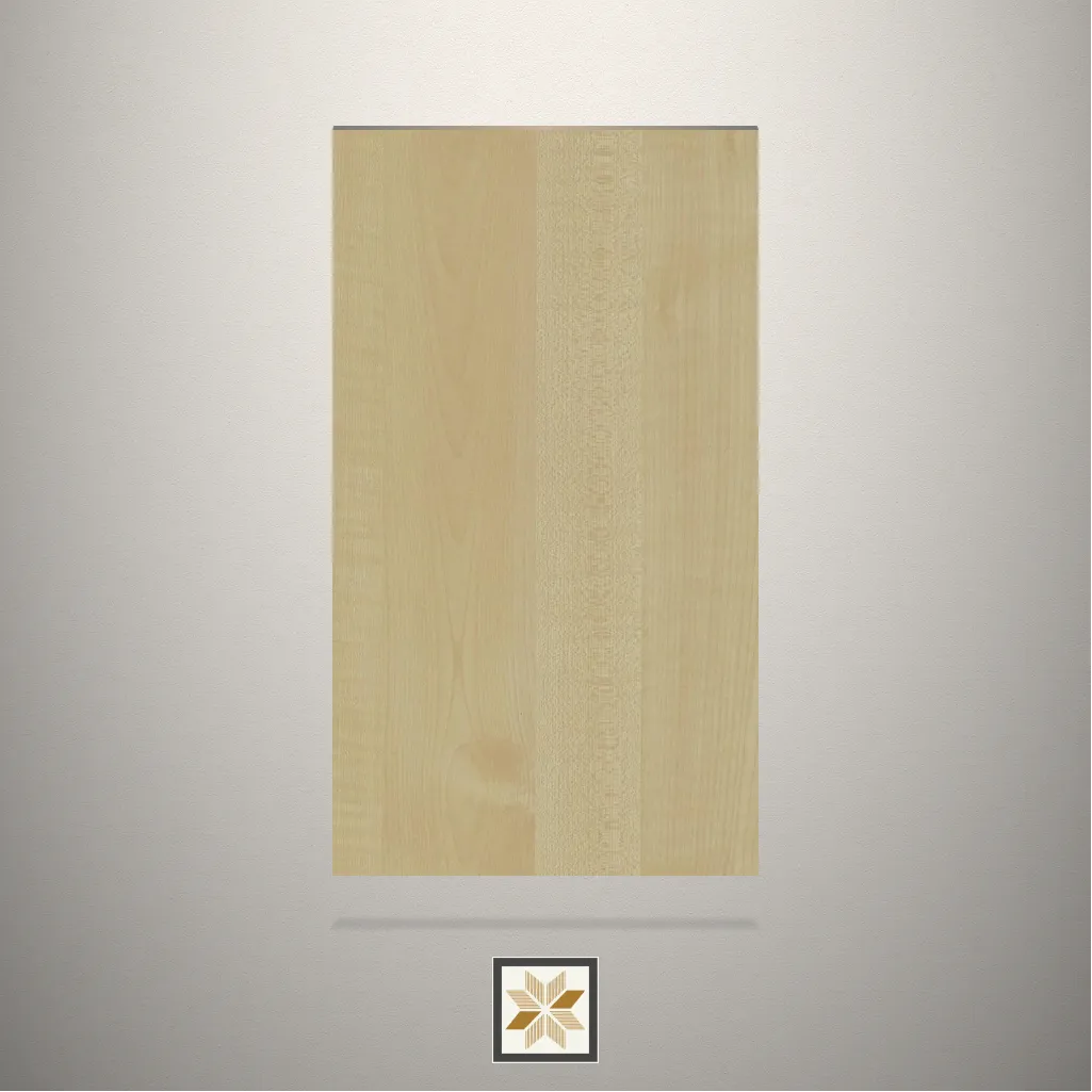 Suede Thansau Maple Wooden Beige Laminate (8x4 feet,1 mm): LM-19611